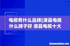 液晶电视什么牌子好 液晶电视十大品牌推荐 电视有什么品牌