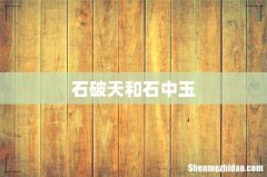 石破天和石中玉
