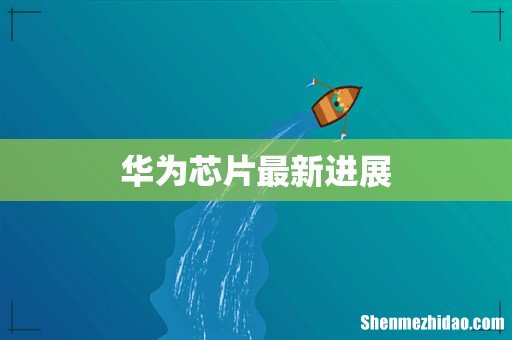 华为芯片最新进展