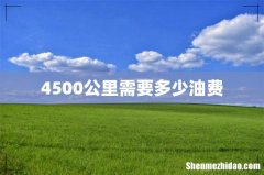 4500公里需要多少油费