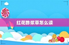 红花酢浆草怎么读