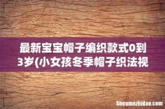 小女孩冬季帽子织法视频 最新宝宝帽子编织款式0到3岁