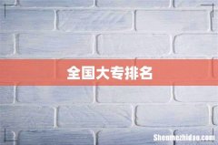 全国大专排名