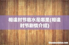 相逢时节剧情介绍 相逢时节临水是哪里