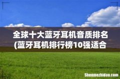 蓝牙耳机排行榜10强适合听歌的音质好的都有什么牌子？ 全球十大蓝牙耳机音质排名