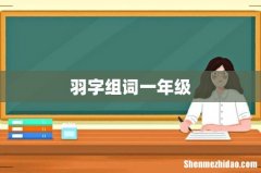 羽字组词一年级