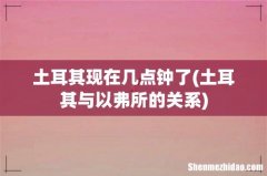 土耳其与以弗所的关系 土耳其现在几点钟了