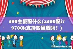 z390配i79700k支持四通道吗？ 390主板配什么