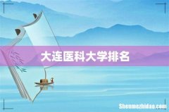 大连医科大学排名