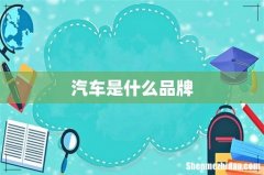 汽车是什么品牌