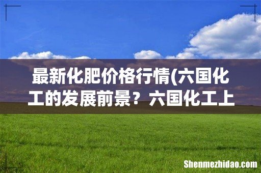 六国化工的发展前景?六国化工上市时候股价?六国化工行情怎么样? 最新化肥价格行情