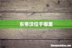 东帝汶位于哪里
