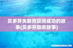 贝多芬励志故事 贝多芬失聪而获得成功的故事