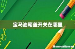 宝马油箱盖开关在哪里