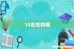 15左右的烟