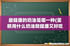 蛋糕用什么奶油既健康又好吃 最健康的奶油是哪一种