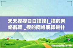 _摸的网络解释 _摸的网络解释是什么 天天摸摸日日摸摸