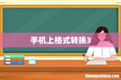 手机上格式转换3
