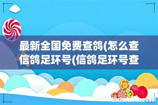 怎么查信鸽足环号(信鸽足环号查系统查鸽主 最新全国免费查鸽)