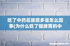 为什么吃了健脾胃的中药后，老是放屁是怎么回事？ 吃了中药后放屁多是怎么回事