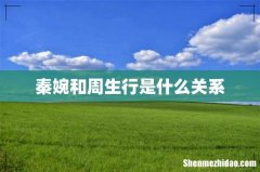秦婉和周生行是什么关系