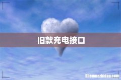 旧款充电接口