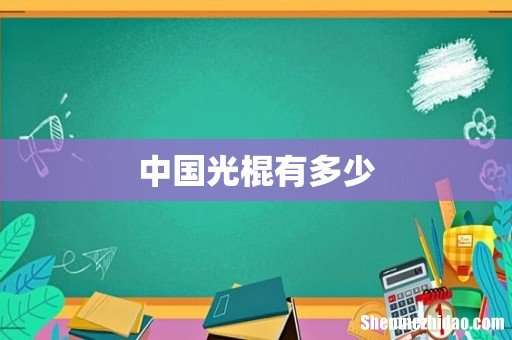 中国光棍有多少