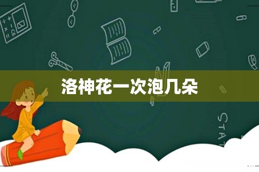 洛神花一次泡几朵
