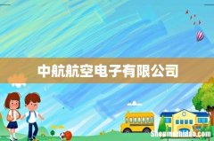 中航航空电子有限公司