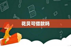 花贝可借款吗