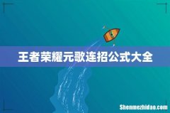 王者荣耀元歌连招公式大全