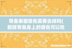 新鲜带鱼身上的银色可以吃吗 带鱼表面银色需要去掉吗