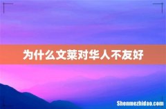 为什么文莱对华人不友好