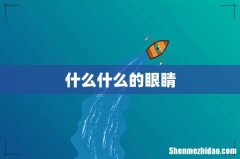 什么什么的眼睛