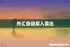 外汇自动买入卖出