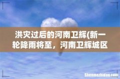 新一轮降雨将至，河南卫辉城区8.6万人紧急转移，当地的灾情现况如何？ 洪灾过后的河南卫辉