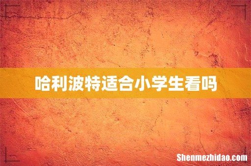 哈利波特适合小学生看吗
