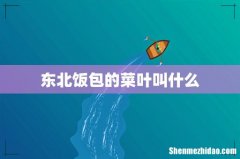 东北饭包的菜叶叫什么