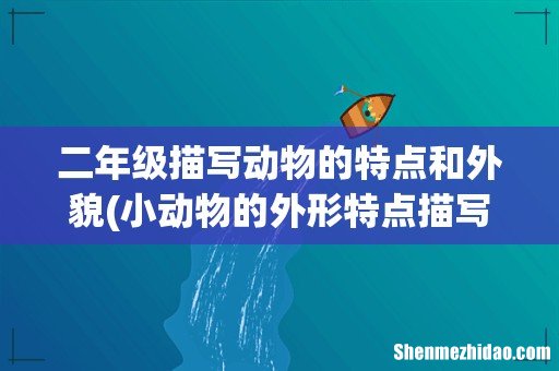 小动物的外形特点描写三年级 二年级描写动物的特点和外貌