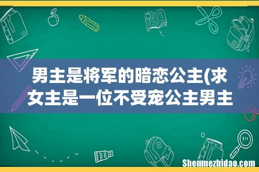 求女主是一位不受宠公主男主是一位将军,女主是在宫里对男主一见钟情,男扮女装去找的男主的小说 男主是将军的暗恋公主