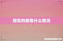 现在的疫情什么情况