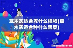 草木灰适合种什么蔬菜 草木灰适合养什么植物