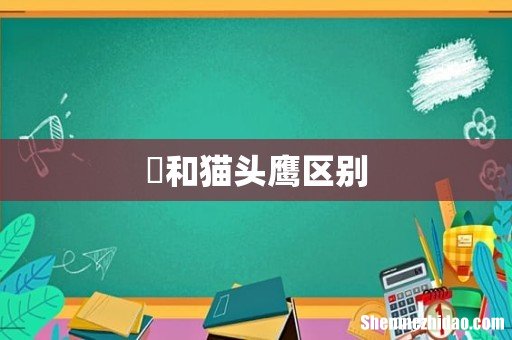 鸮和猫头鹰区别