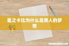 星之卡比为什么是男人的梦想