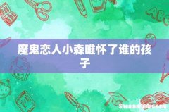 魔鬼恋人小森唯怀了谁的孩子