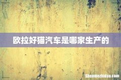 欧拉好猫汽车是哪家生产的