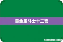 黄金圣斗士十二宫