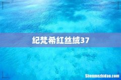 纪梵希红丝绒37