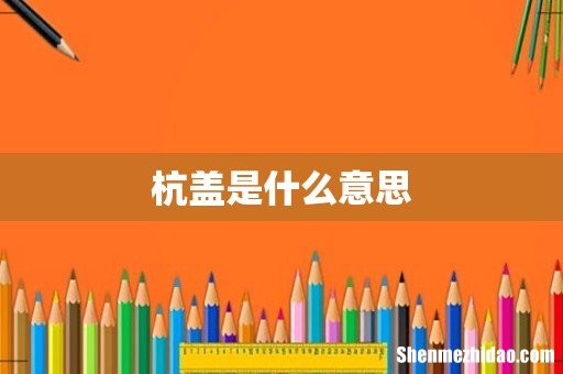 杭盖是什么意思