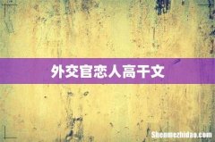 外交官恋人高干文